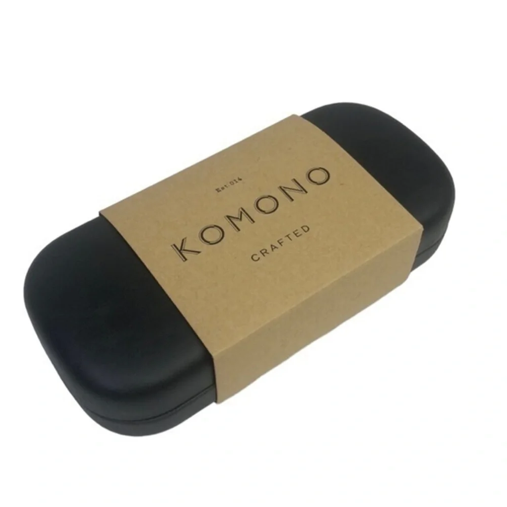 KOMONO Men’s Sunglasses NEW Bennet Blue Matte Tortoise